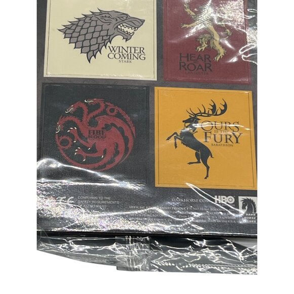 Game Of Thrones House Sigil Magnet Set Loot Crate HBO Darkhorse NEW Sealed - Picture 4 of 5